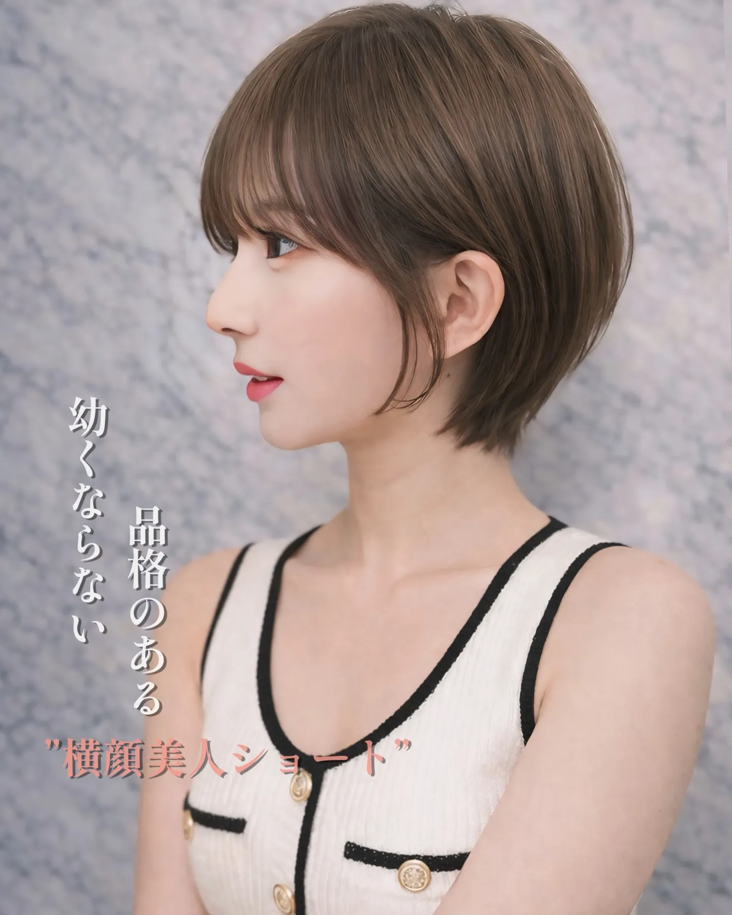 もうショートは子どもっぽいとは言わせない。