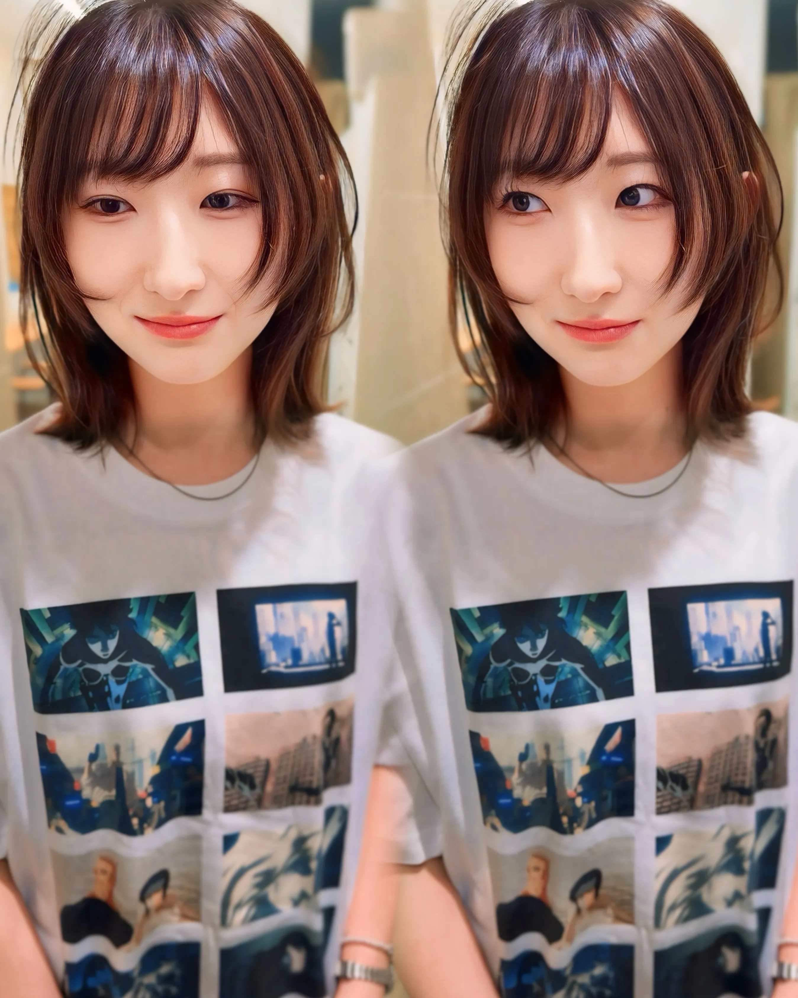 ショートに飽きたら、レイヤーボブ。